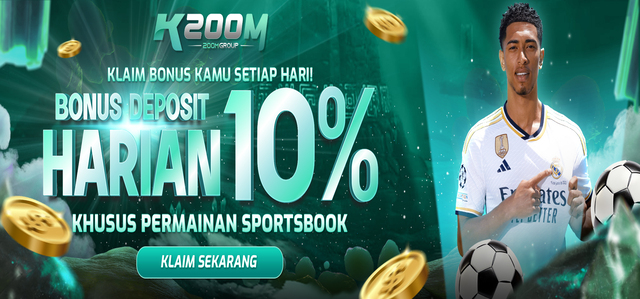 BONUS HARIAN 10% (SPORTBOOK)