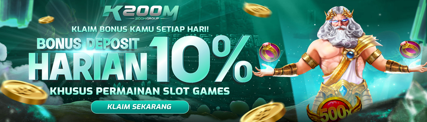 BONUS NEXT DEPOSIT 10% (SLOT)