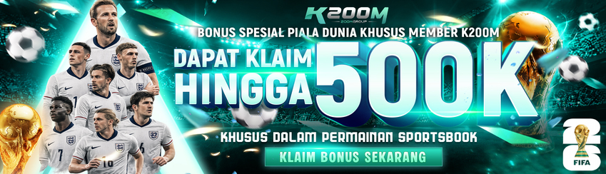 BONUS SPESIAL PIALA DUNIA 500K