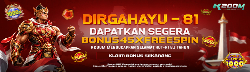 BONUS FREESPIN KEMERDEKAAN 2026 K200M